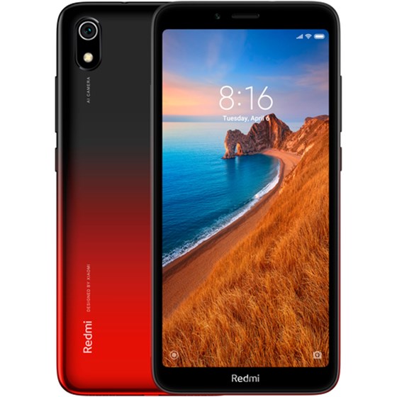 Smartphone Xiaomi Redmi 7A Crveni Snapdragon 439 Octa Core 2.00GHz 2GB 32GB 5,45" Android 9.0 3G 4G WiFi Bluetooth 4.2 Dual Sim P/N: MZB7990EU
