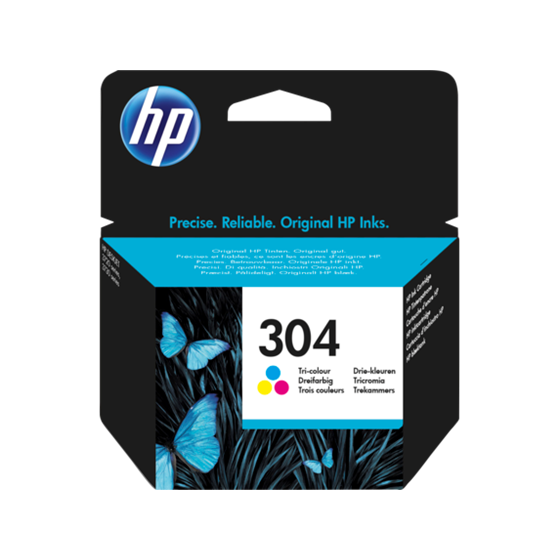 Tinta HP No.304 TriColor P/N: N9K05AE
