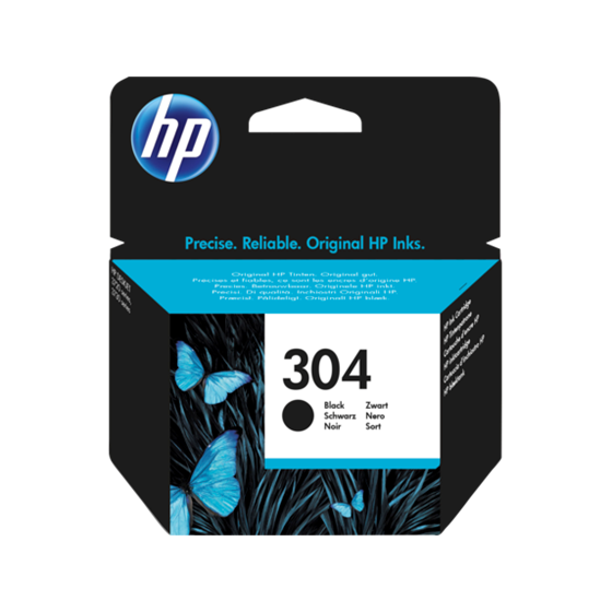 Tinta HP 304 Black P/N: N9K06AE 