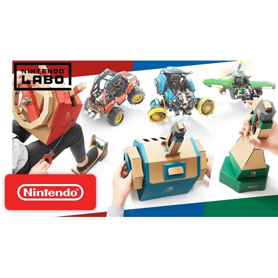Nintendo Labo ToyCon 03 Vehicle Kit Switch P/N NINLABTC03VKSW 0