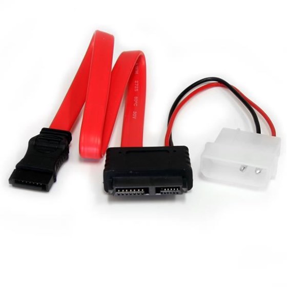 Kabel SATA Slimline - SATA with Molex Power Cable P/N: NVT-SATA-298 