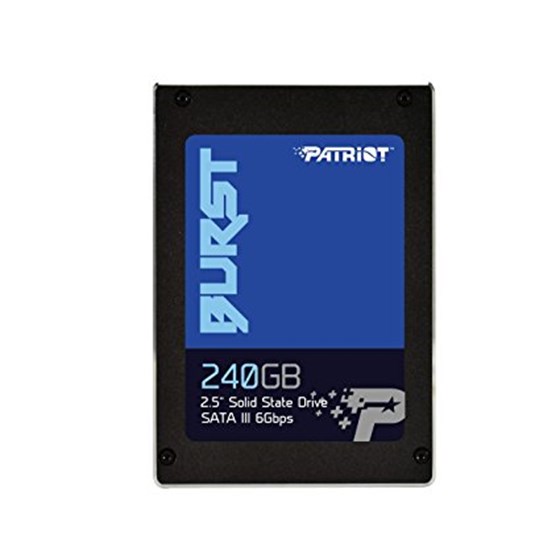 SSD 240GB Patriot Burst 2.5" SATA III, R/W: 555/540 MB/s P/N: PBU240GS25SSDR