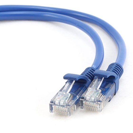 Kabel UTP CAT 5e 0.25m Plavi Gembird P/N: PP12-0.25M/B 