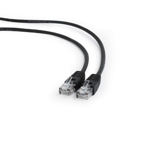 Kabel UTP CAT 5e 1m Crni Gembird P/N: PP12-1M/BK