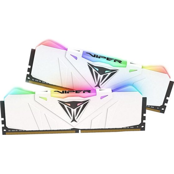 Memorija za PC 16GB DDR4 2666Mhz (2x8GB) Patriot Viper RGB White P/N: PVR416G266C5KW