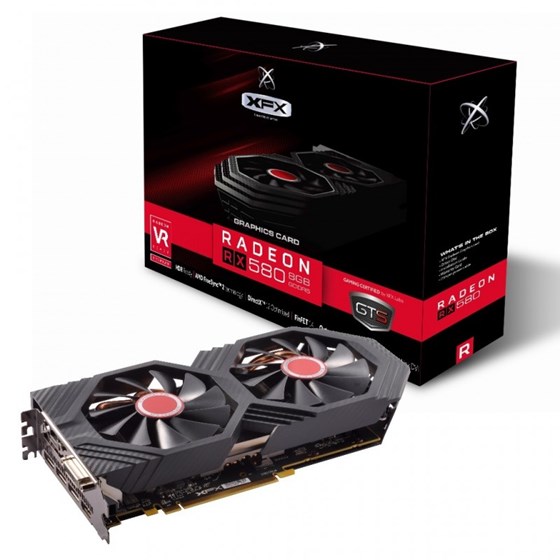 Grafička kartica VGA XFX Radeon RX 580 GTS XXX Edition OC 8GB GDDR5 1x DVI-D 1x HDMI 3x DisplayPort P/N: RX-580P8DFD6