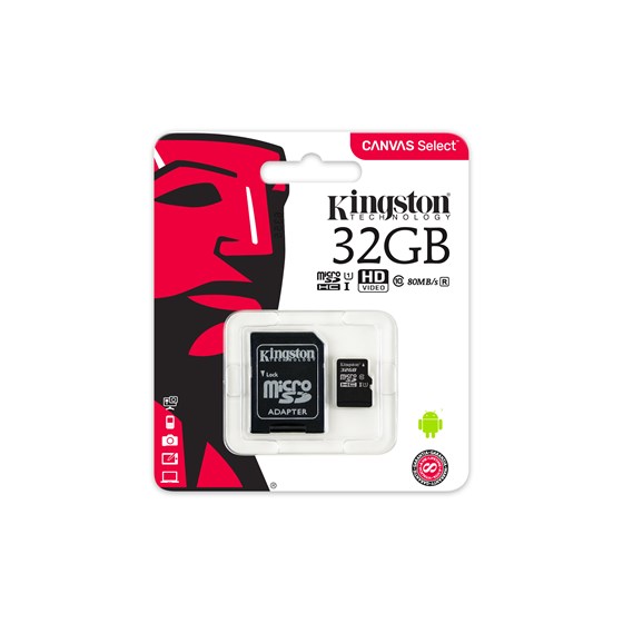 Memorija microSD 32GB Kingston UHS-I Class 10+ adapter P/N: SDCS/32GB