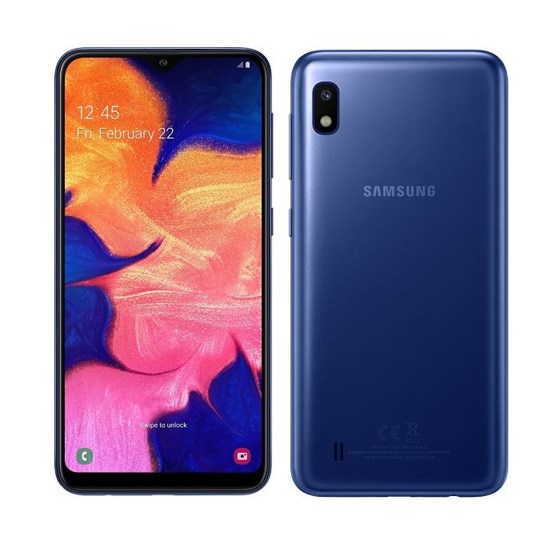 Smartphone Samsung Galaxy A10 DS Plavi Exynos 7884 Octa-core 1.60GHz 2GB 32GB 6.2" Android 9.0 3G 4G WiFi Bluetooth 5.0 P/N: SM-A105FZBUSIO