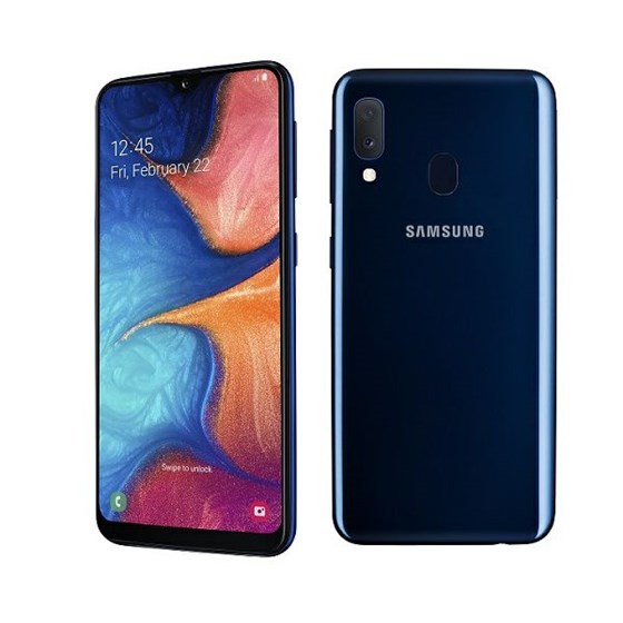 Smartphone Samsung Galaxy A20e DS Plavi Exynos 7884 Octa-core 1.60GHz 3GB 32GB 3GB 32GB 5.8" Android 9.0 3G 4G NFC WiFi Bluetooth 5.0 P/N: SM-A202FZBDSIO
