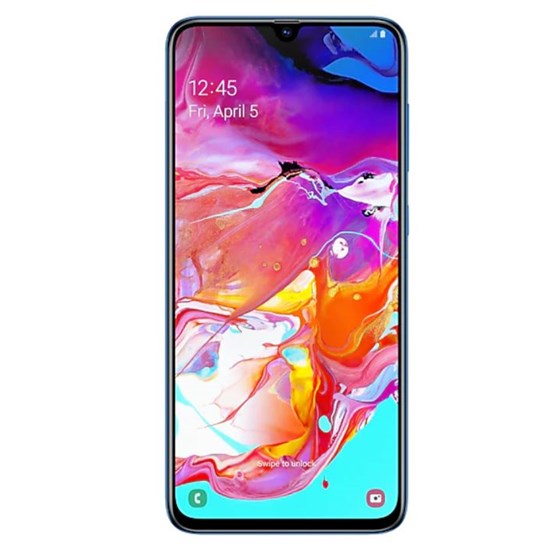 Smartphone Samsung Galaxy A70 DS Plavi Snapdragon 675 Octa-core 1.70GHz 6GB 128G 6.7" Android 9.0 3G 4G WiFi Bluetooth 5.0 P/N: SM-A705FZBUSIO