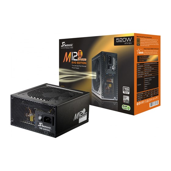 Napajanje Seasonic SS-520GM2 EVO 520W 80+ Bronze ATX P/N: SS-520GM2