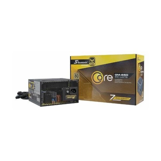 Napajanje Seasonic CORE GM-650 650W 80+ Gold ATX P/N: SSR-650LM