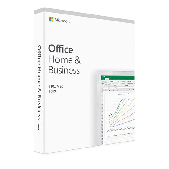 Software Microsoft Office 2019 Home & Business FPP Eng Medialess Word, Excel, PowerPoint, OneNote, Outlook P/N: T5D-03216