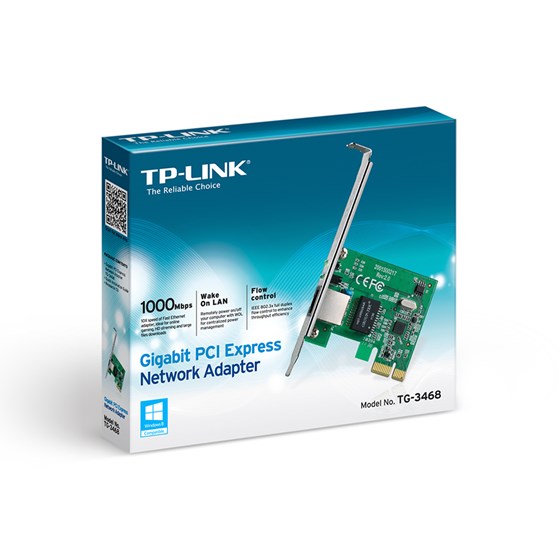 TP-Link TG-3468 PCIe Gigabit Network Adapter 