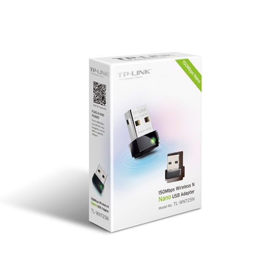 TP-Link WLAN 150Mbps High Gain Nano USB adapter P/N: TL-WN725N