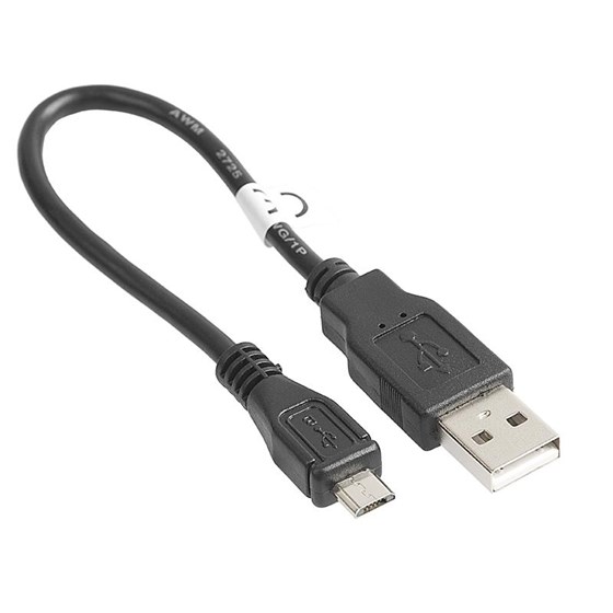 Kabel USB 2.0 Type-A M - micro USB Type-B M 0.2m crni Tracer P/N: TRAKBK43284 