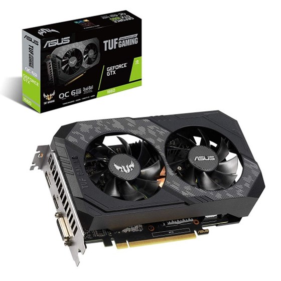 Grafička kartica VGA ASUS TUF nVidia GeForce GTX1660 OC 6GB GDDR5 1xDVI-D 1xHDMI 1xDisplayPort P/N: 0902456