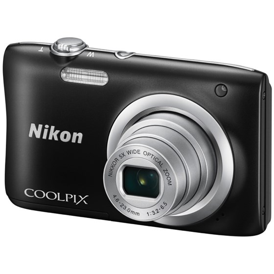 DF Nikon Coolpix A100 Crni 20.1MP 2.7" LCD 5x OZ 5x DZ P/N: VNA971E1
