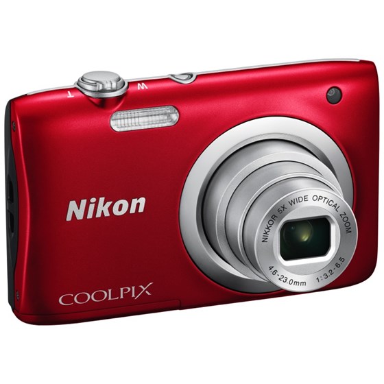 DF Nikon Coolpix A100 Crveni 20.1MP 2.7" LCD 5x OZ 5x DZ P/N: VNA972E1
