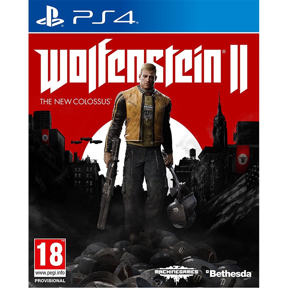 Ps4 wolfenstein 2 shop the new colossus