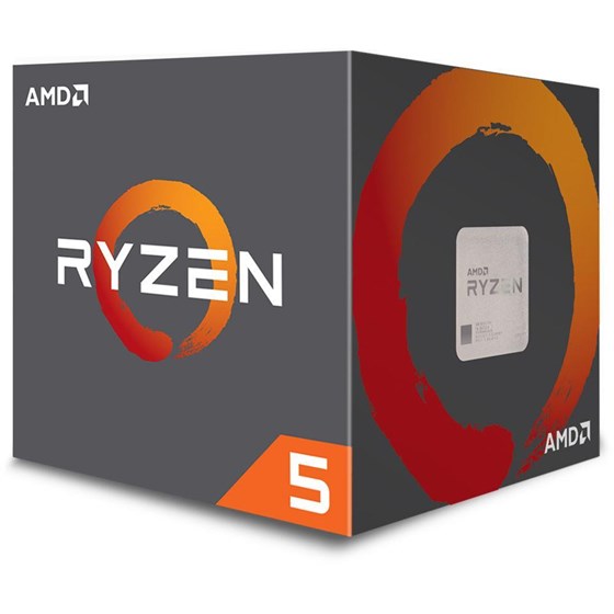 Procesor CPU AMD Ryzen 5 2600 3.40GHz Socket AM4 P/N: YD2600BBAFBOX 