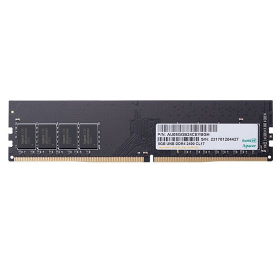 Memorija za PC 8GB DDR4 2400MHz Apacer P/N: apa-ddr4-24ghf-8gb 