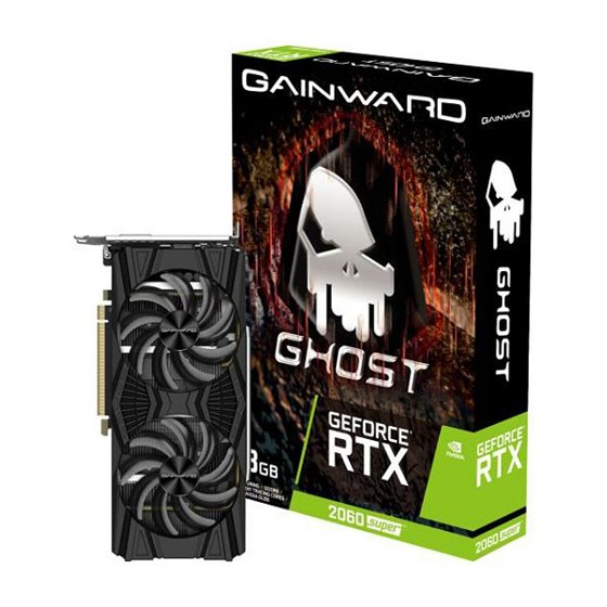 Grafička kartica VGA Gainward nVidia GeForce RTX 2060 Super Ghost 8GB GDDR6 1x DVI-D 1x HDMI 1x DisplayPort P/N: gai-2060s-gh-8g
