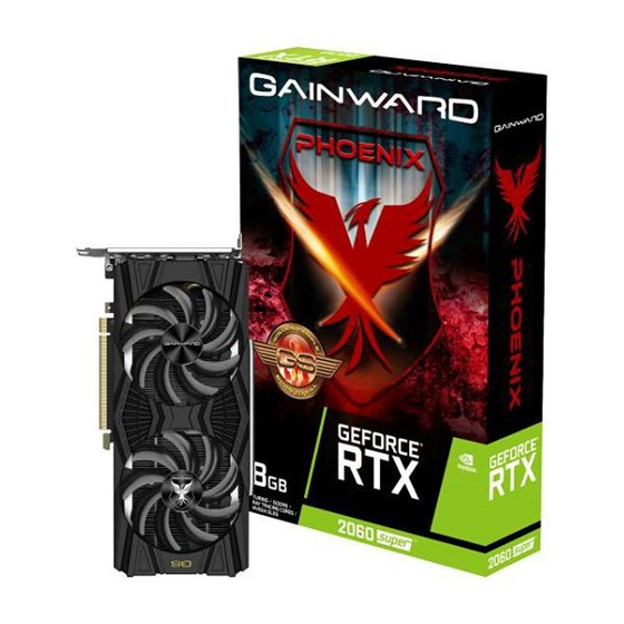 Grafička kartica VGA Gainward nVidia GeForce RTX 2060 Super Phoenix GS 8G GDDR5 1x HDMI 3x DisplayPort P/N: gai-2060s-pgs-8g