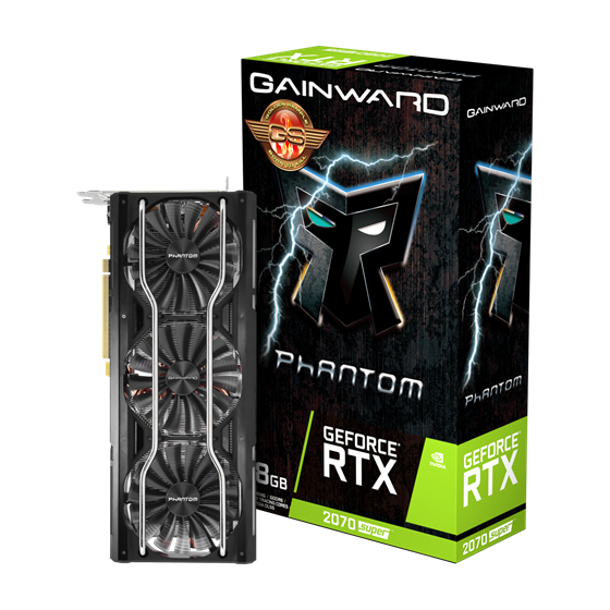 Grafička kartica VGA Gainward nVidia GeForce RTX 2070 Super Phantom GS 8GB GDDR6 1x HDMI 3x DisplayPort P/N: gai-2070s-pgs-8g