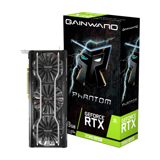 Grafička kartica VGA Gainward nVidia GeForce RTX 2080 Super Phantom 8GB GDDR6 1x HDMI 3x DisplayPort 1x Type-C P/N: gai-2080s-ph-8gb