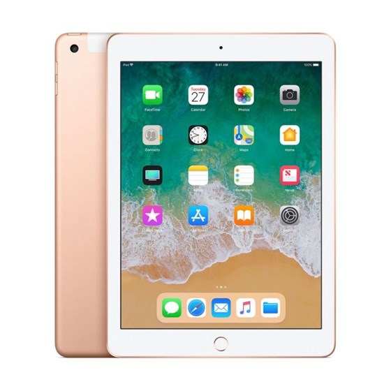 Tablet Apple iPad 6 Wi-Fi A10 128GB iOS 11 9.7'' IPS Multi-Touch Gold P/N: mrjp2hc/a