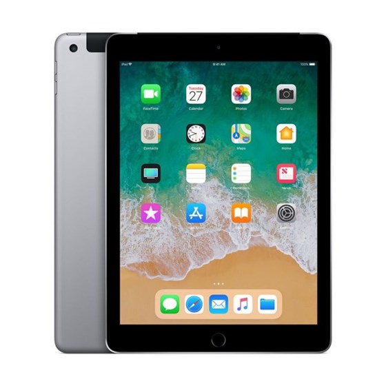 Tablet Apple iPad 6 Cellular A10 128GB iOS 11 9.7'' IPS Multi-Touch Space Grey P/N: mr722hc/a