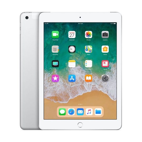 Tablet Apple iPad 6 Cellular A10 128GB iOS 11 9.7'' IPS Multi-Touch Silver P/N: mr732hc/a