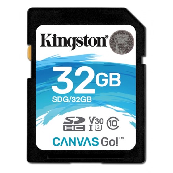 Memorija SDHC 32GB Kingston Canvas Go! PN: SDG/32GB 