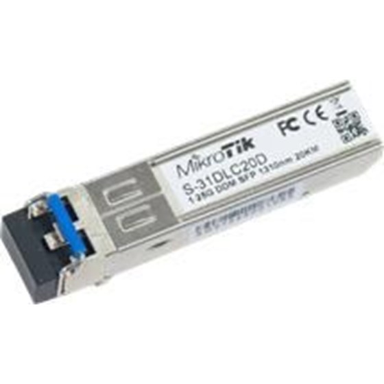 MikroTik SFP module 1.25G SM 20km 1310nm (S-31DLC20D)