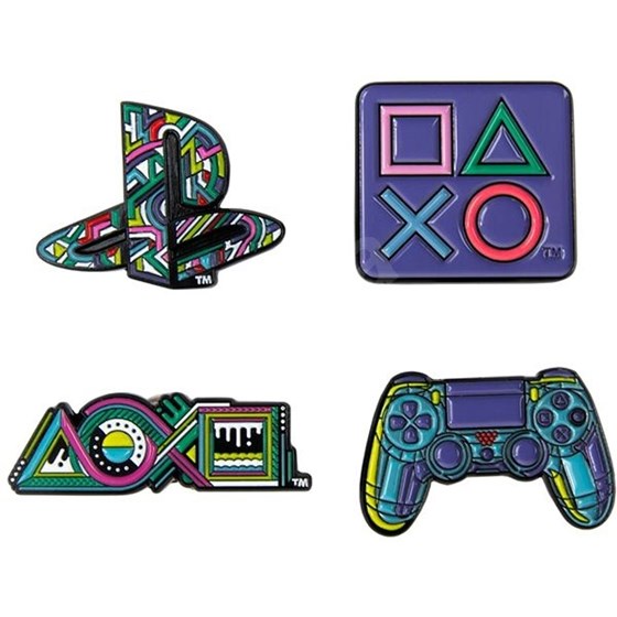 MERCHANDISE PLAYSTATION PIN BADGE SET