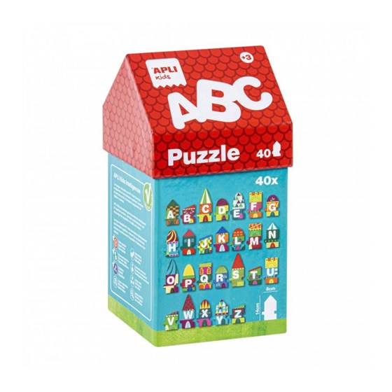 Puzle Apli u kućici abc 14805