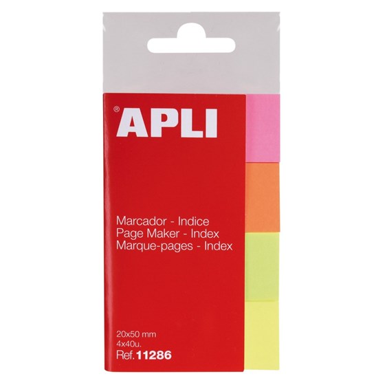 Blok Apli zastavice 20x50mm 40/4 40L 11286