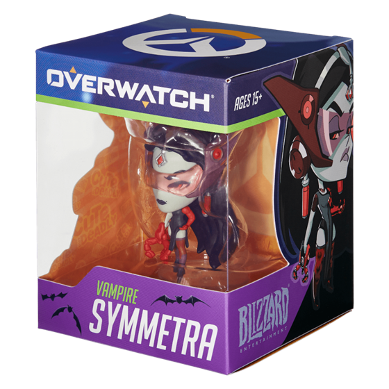BLIZZARD OVERWATCH FIGURE HALLOWEEN VAMPIRE SYMMETRA C.B.D.