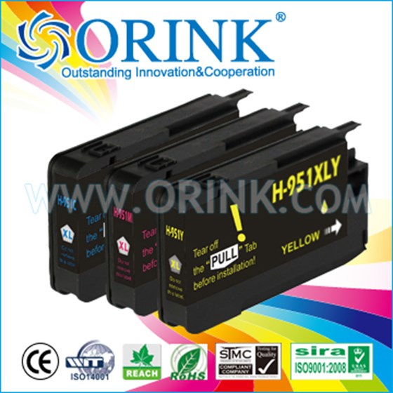 Zamjenska Tinta HP 951XL Yellow P/N: ori-hp-cn048ae 