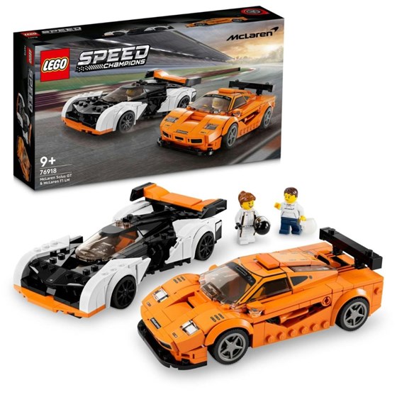 LEGO Speed Champions McLaren Solus GT i McLaren F1 LM 76918 