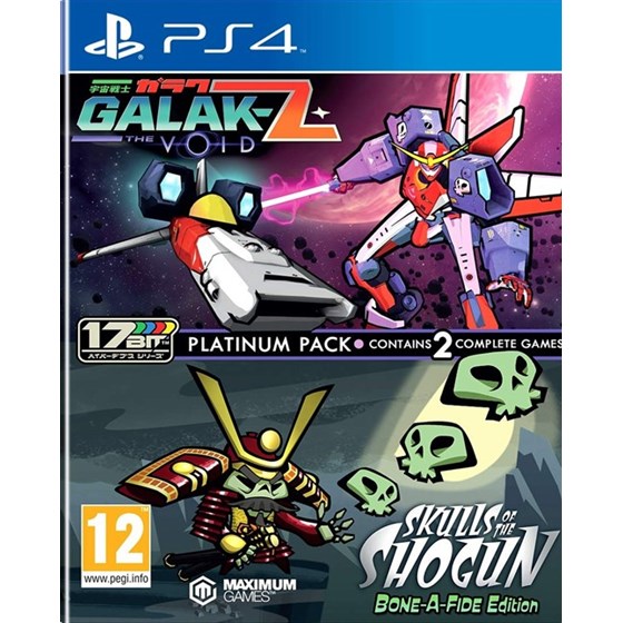 PS4 GALAK-Z: THE VOID / SKULLS OF THE SHOGUN BONE A FIDE PLATINUM PACK