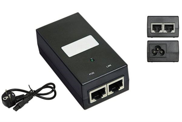 MikroTik POE power adapter 24V 1A 24W P/N: MIK-HC24-2400