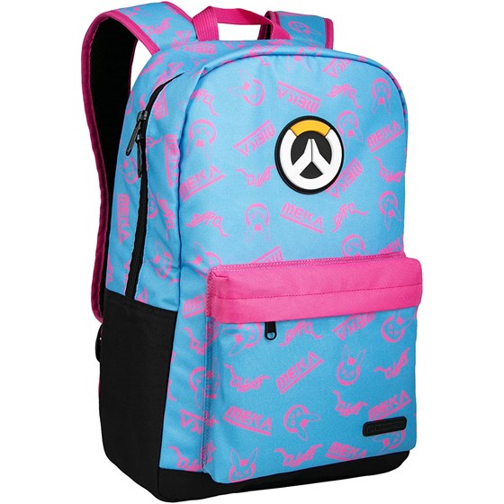 JINX OVERWATCH D.VA SPLASH BACKPACK BLUE/PINK