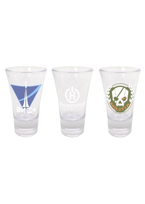 GAYA CASE TITANFALL SHOTGLASSES SET OF 3