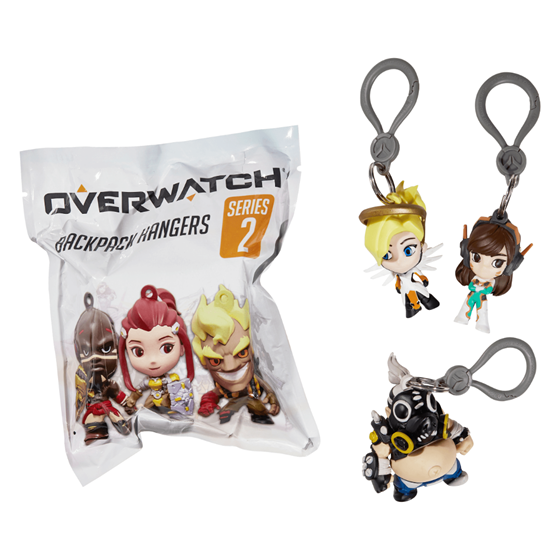 MERCHANDISE FIGURE OVERWATCH BACKPACK HANGERS SERIES 2