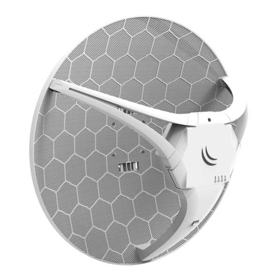 MikroTik LHG LTE kit, 17dBi Dish Antena, LTE modem, SIM, Outdoor, RouterOS L3 (RBLHGR&R11e-LTE)