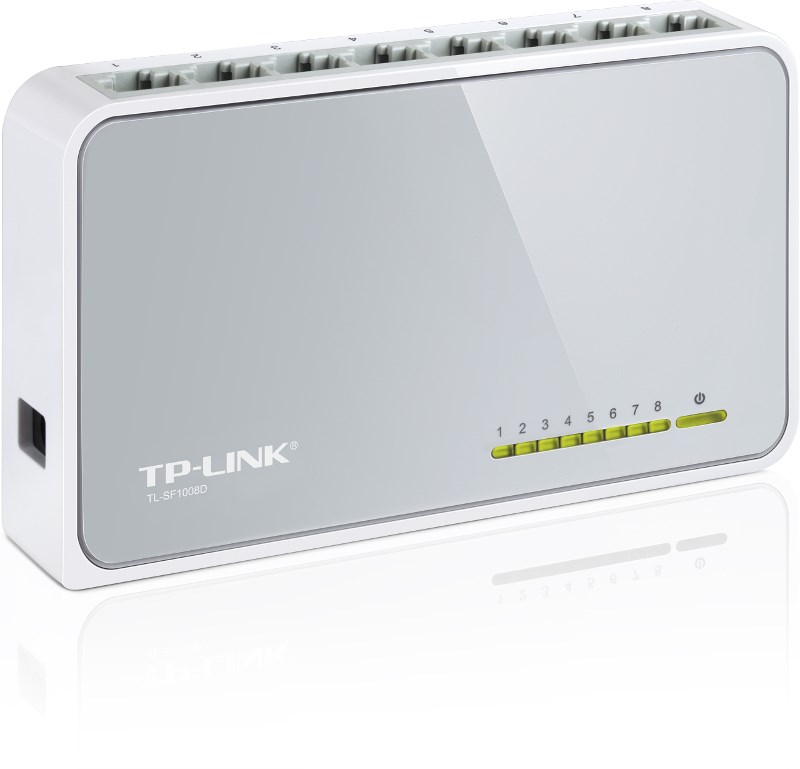 TP-Link TL-SF1008D, 8-Port 10/100Mbps Desktop Switch
