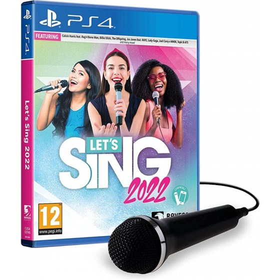 PS4 LET'S SING 2022 - SINGLE MIC BUNDLE