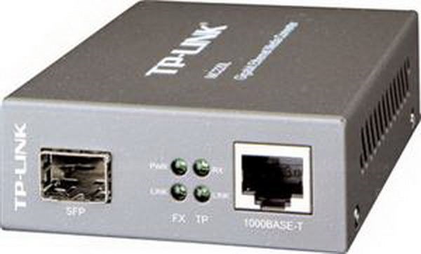 TP-Link MC220L, Gigabit Multi-Mode/SFP Single-Mode Media Converter